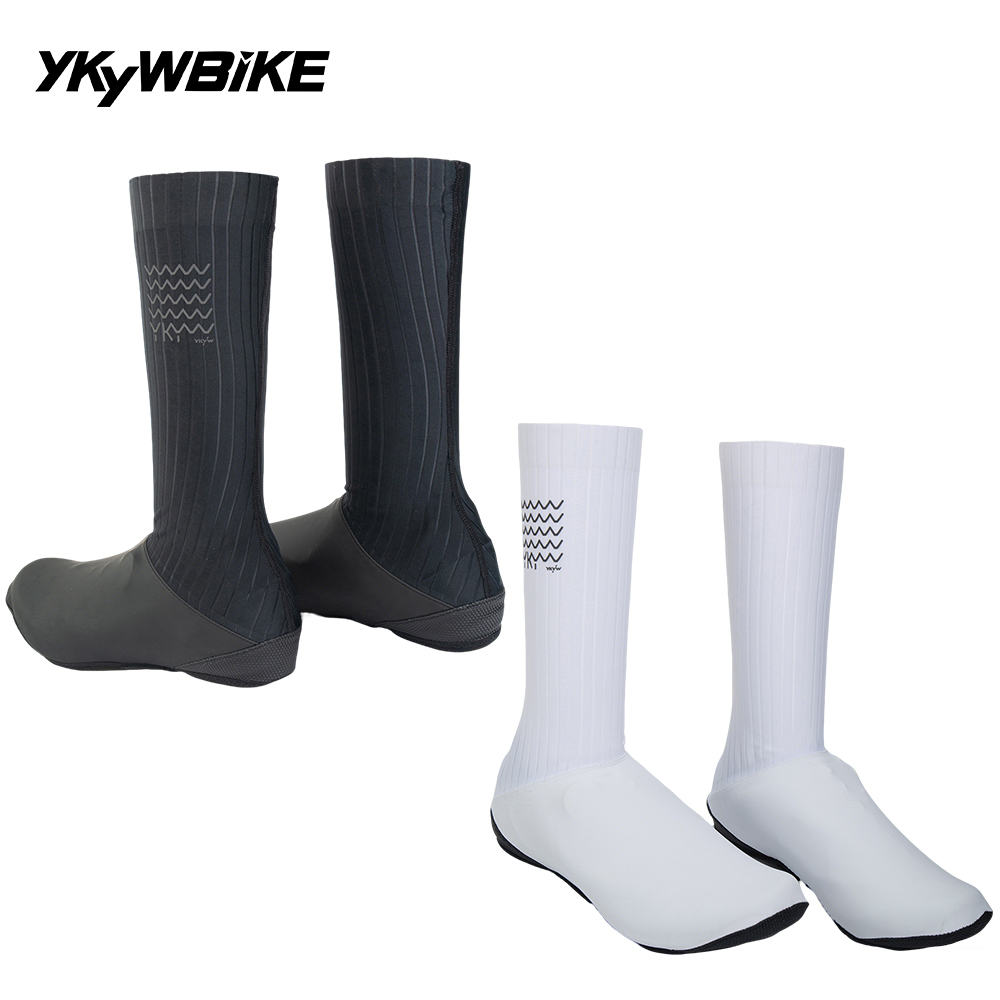 Men'S Shoes Black And White - Ykyw 男性防風防水サイクリング靴カバー黒白mtb自転車靴ブーツカバー靴プロテクタープロチームエアロovershoes