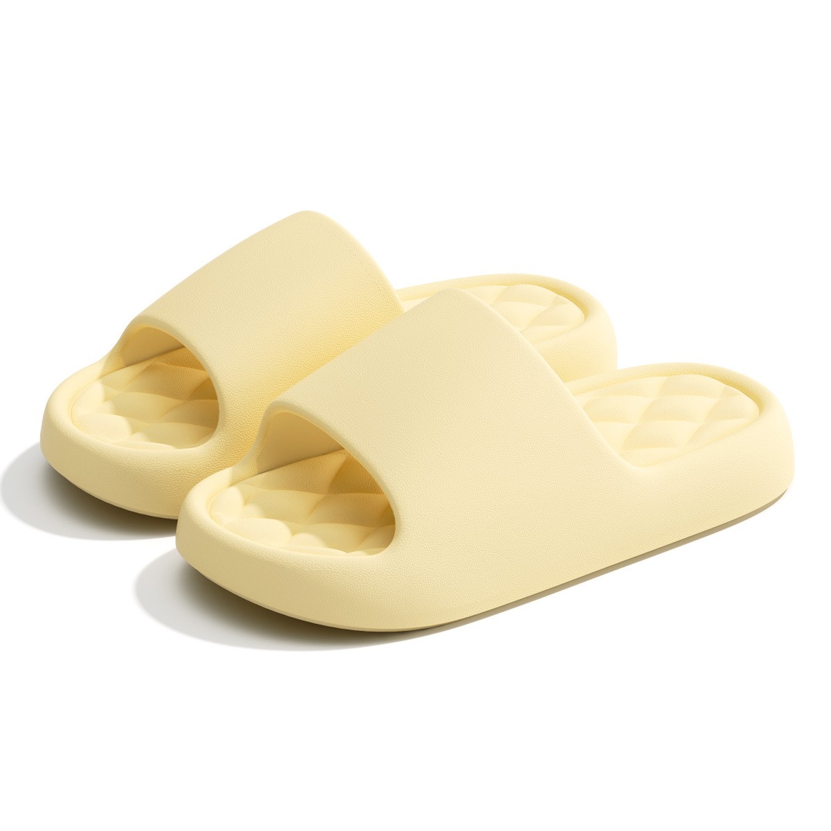 Men'S Shoes With Platform - 女性用サマースリッパ 3.5cm厚底スライドビーチサンダル メンズプラットフォームシューズ 室内用フラットシューズ カップル用滑り止めソフトフリップフロップ