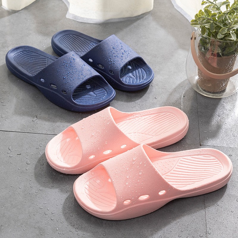 新しい女性用滑り止めスリッパ、男性用スライドシャワーシューズ - Men'S Shoes With Platform のレビューと価格