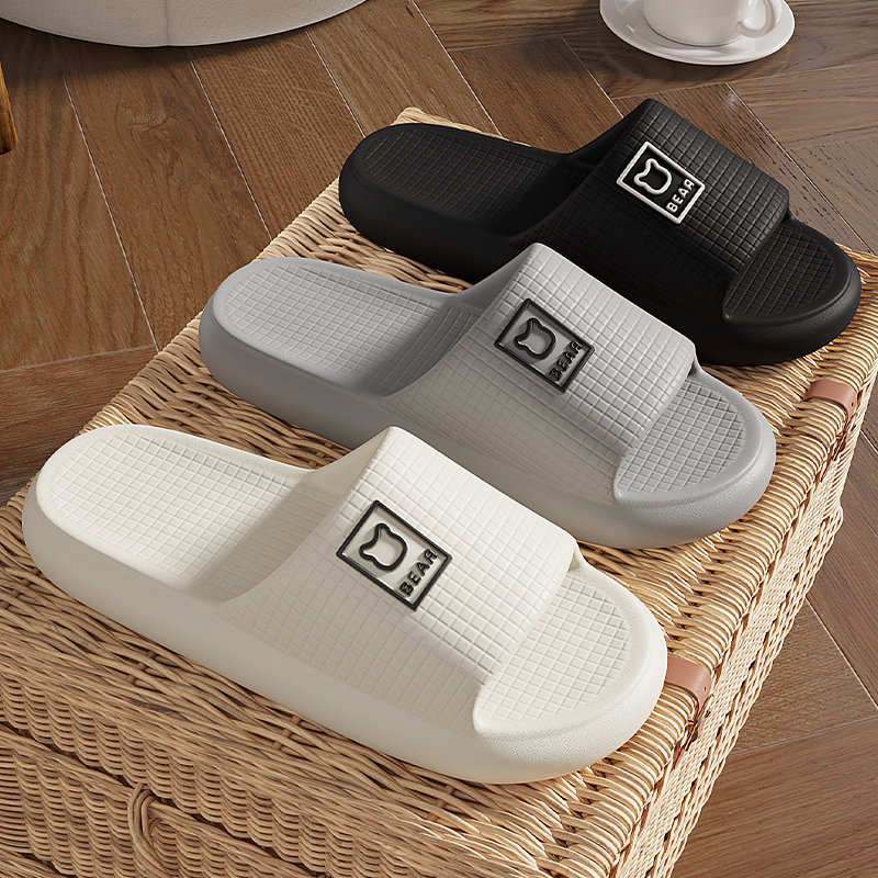 女性の夏のスリッパシャワーシューズカップルホームバスルームノ - Men'S Shoes With Platform のレビューと価格