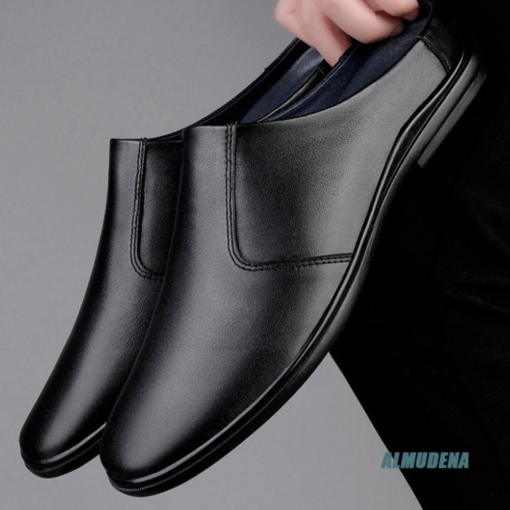 ミニマリストメンズビジネスハーフスリッパ、バックレススリップ - Men'S Shoes Black And White のレビューと価格