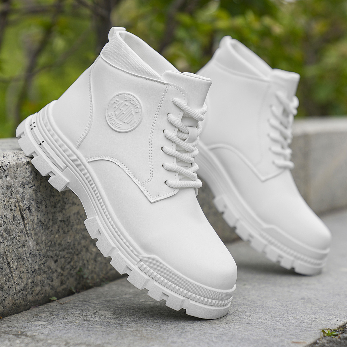 メンズファッション オールシーズン対応 ホワイト バイクブー - Men'S Shoes Hiking のレビューと価格