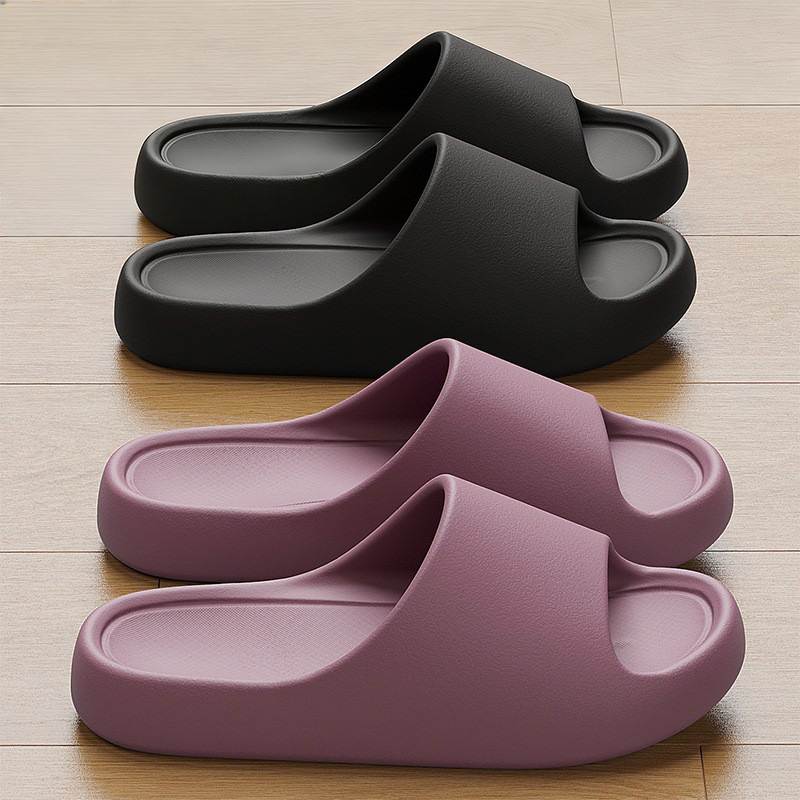 新しい夏の女性男性用軽量スリッパ厚底バスルームフラットカップ - Men'S Shoes With Platform のレビューと価格