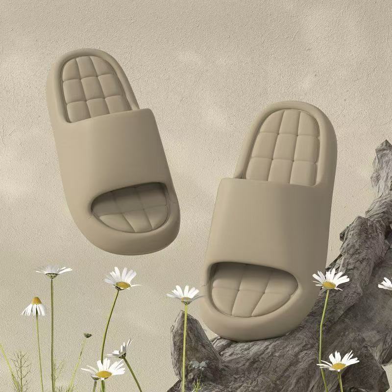 女性の夏のスリッパ浴室シャワーシューズ厚いソフトソールノンス - Men'S Shoes Slip On のレビューと価格