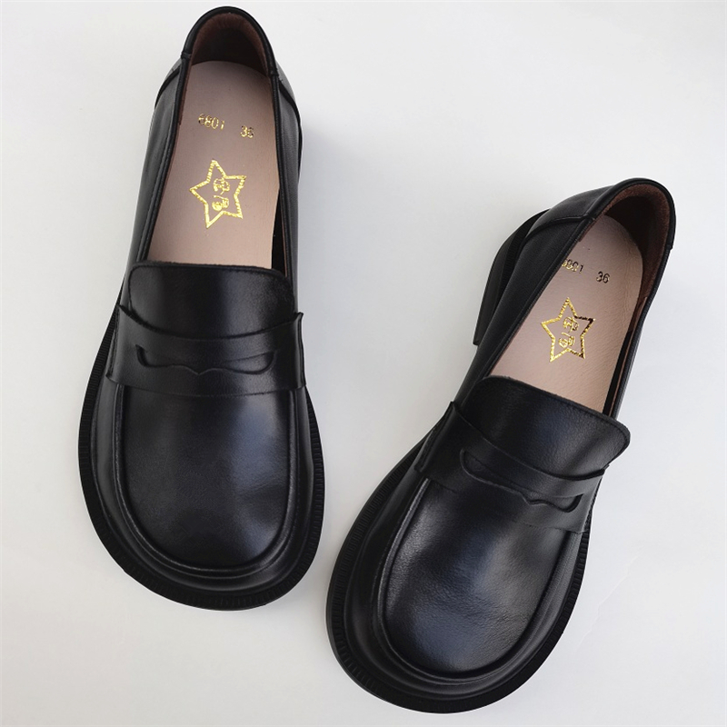 Cauaymade-カジュアルなオックスフォードの靴,男性用 - Men'S Shoes Slip On のレビューと価格