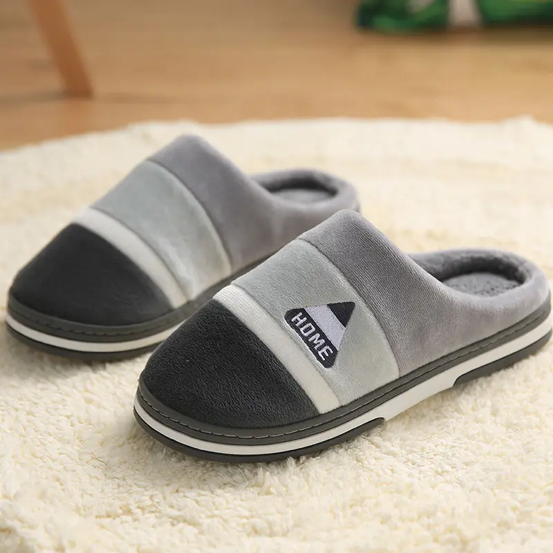 ビッグサイズ 48 49 男性ホームスリッパ女性冬暖かいスラ - Men'S Shoes With Platform のレビューと価格