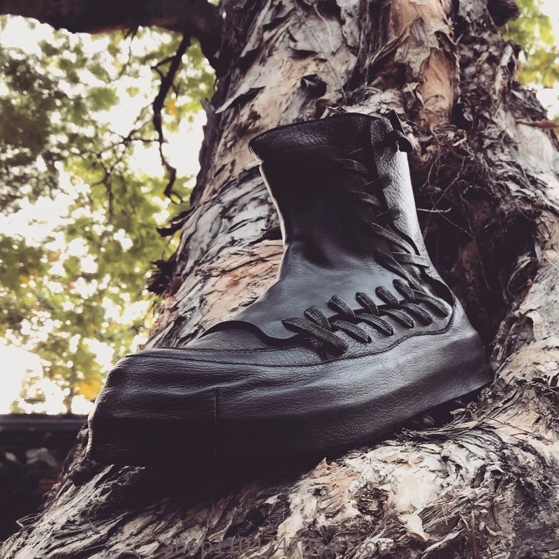 レトロなデザイン本革カジュアルアンクルブーツメンズ厚底プラッ - Men'S Shoes Hugo Boss のレビューと価格