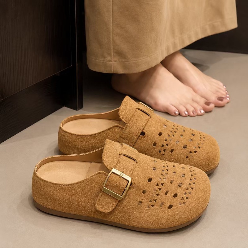 レディースサマー厚底スリッポンサンダルオープントゥプラットフ - Men'S Shoes Slip On のレビューと価格