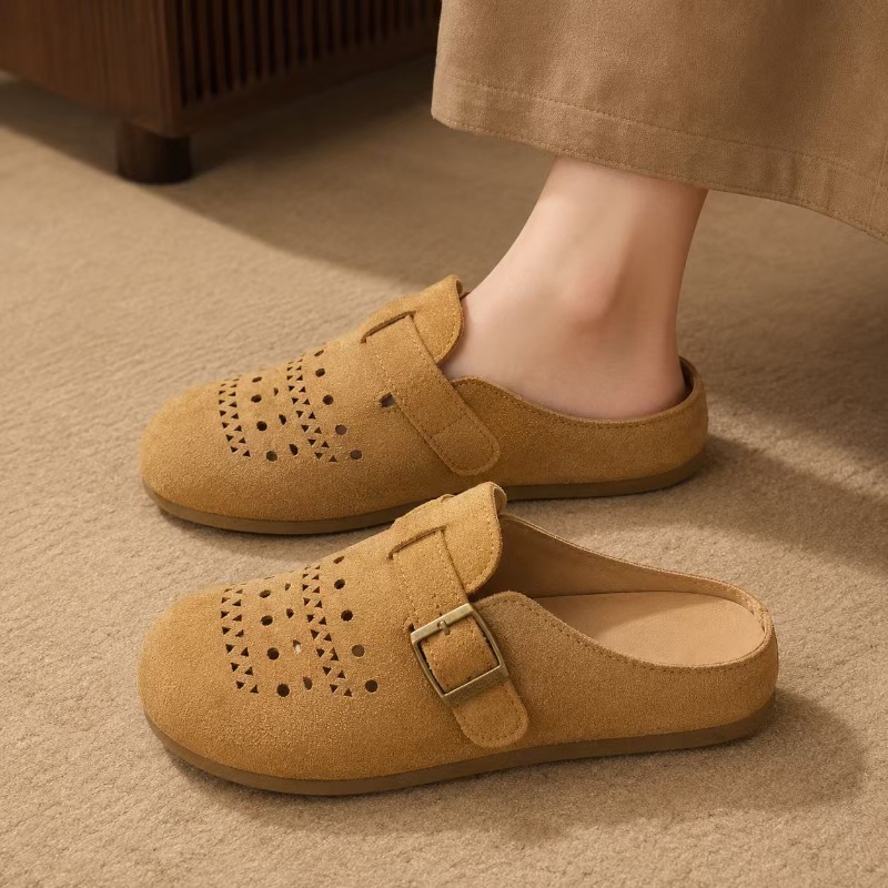 レディースサマー厚底スリッポンサンダルオープントゥプラットフ - Men'S Shoes Slip On のレビューと価格