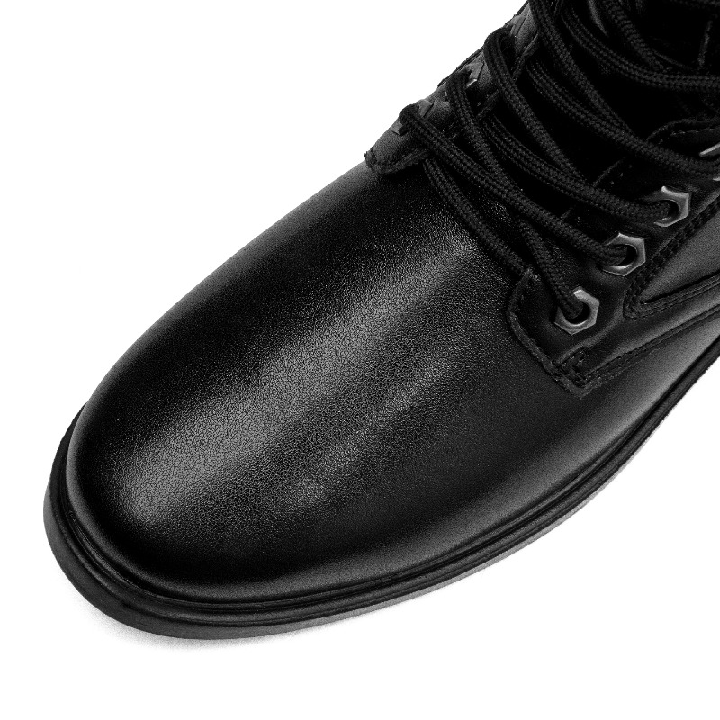 ハイカットレザーブーツ アウトドアタクティカルコンバットブー - Men'S Shoes Hiking のレビューと価格