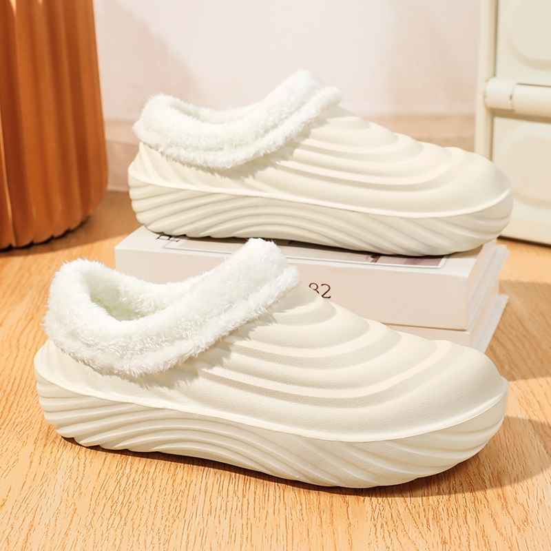 女性スリッパ綿男性冬靴高品質高級パッド入り毛皮デザイナーブラ - Men'S Shoes Quality Brands のレビューと価格