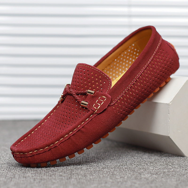 ファッションスエードメンズカジュアルシューズ本革男のローファ - Men'S Shoes Hugo Boss のレビューと価格