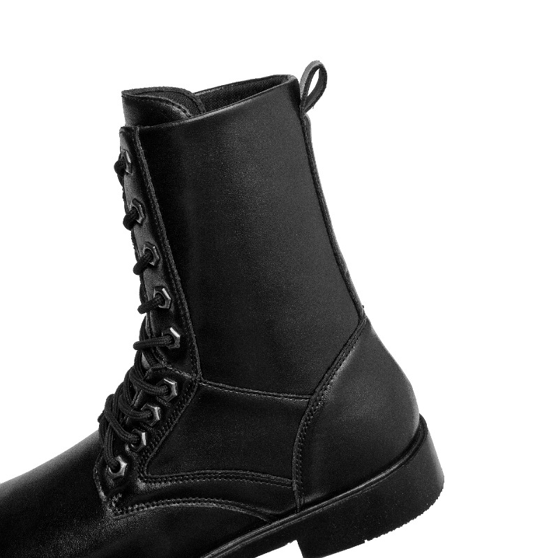 MAIJIAKA ハイトップレザーブーツ屋外戦術戦闘ブーツメ - Men'S Shoes Hiking のレビューと価格