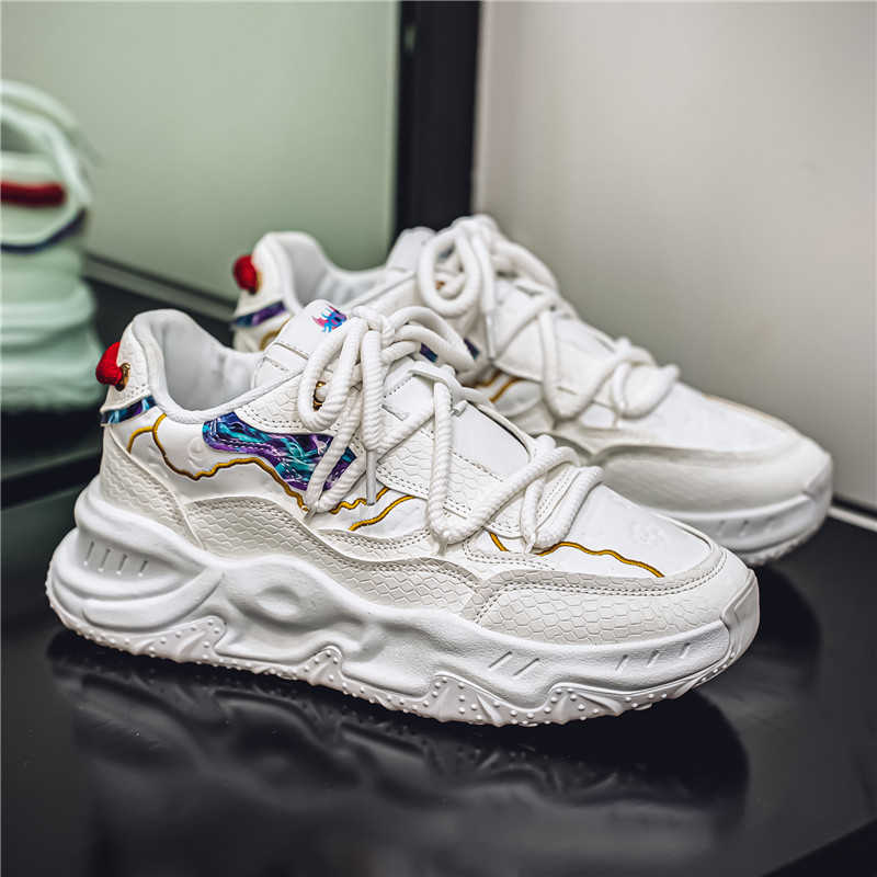 ラウンドフットキーハイトバスケットランニングウーブンスニーカ - Men Shoes Running のレビューと価格