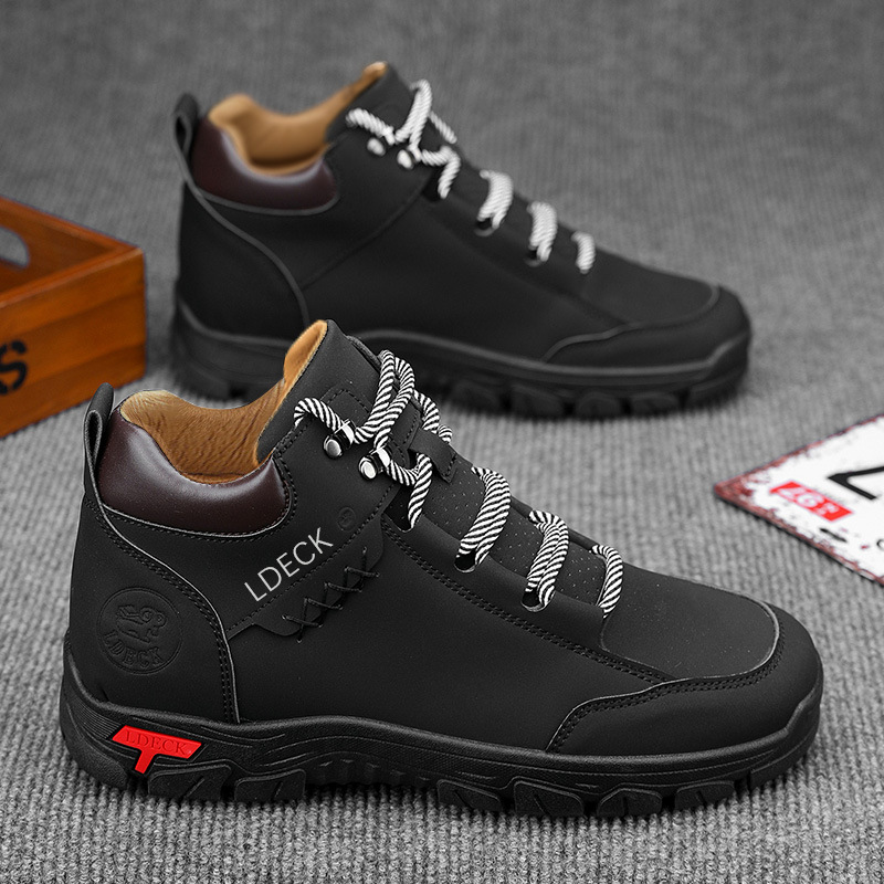 男性ヴィンテージ大型サイズ 48 ハイアンクルブーツ手作りオ - Men'S Shoes Hiking のレビューと価格