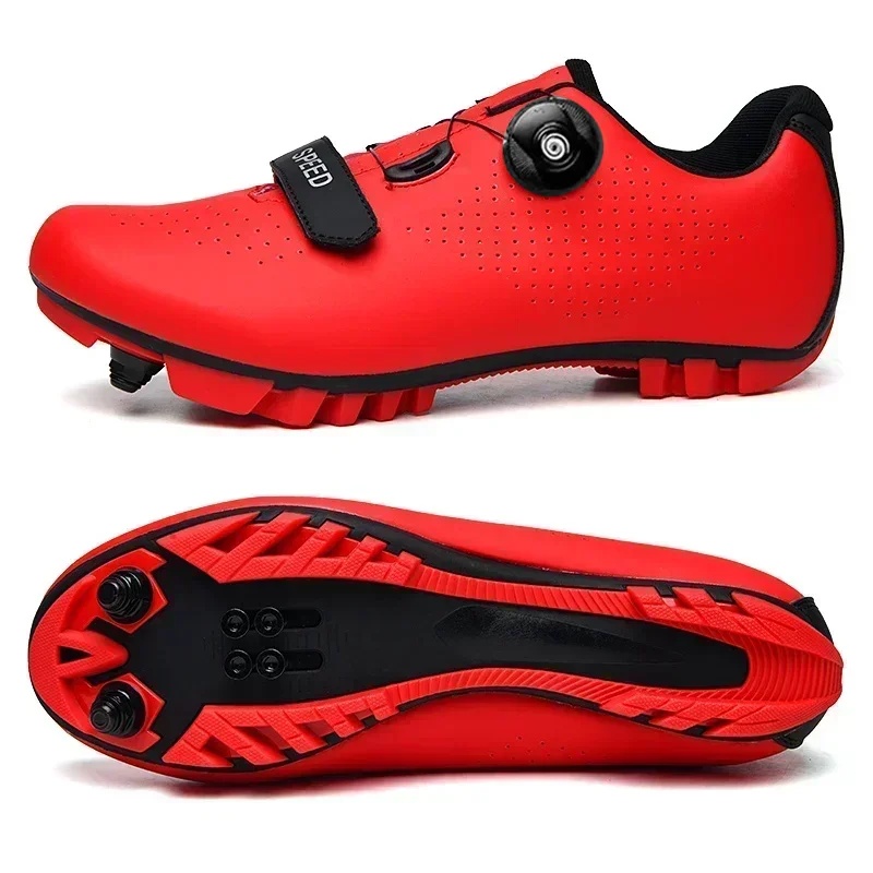 ユニセックスMTBシューズ サイクリングシューズ クリート付 - Men'S Shoes To Women'S のレビューと価格