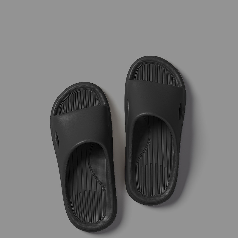 静音サマースリッパ 通気性抜群 バスルームサンダル 防臭 滑 - Men'S Shoes Slip On のレビューと価格