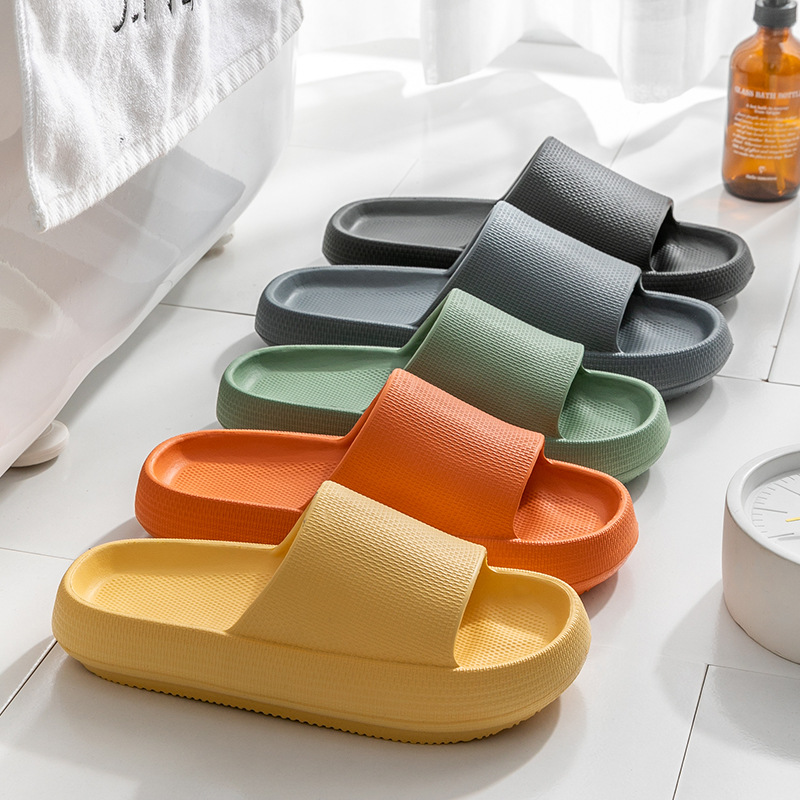 クラウドクッションスリッパ 女性&男性用 - 超ソフトサマー - Men'S Shoes Slip On のレビューと価格