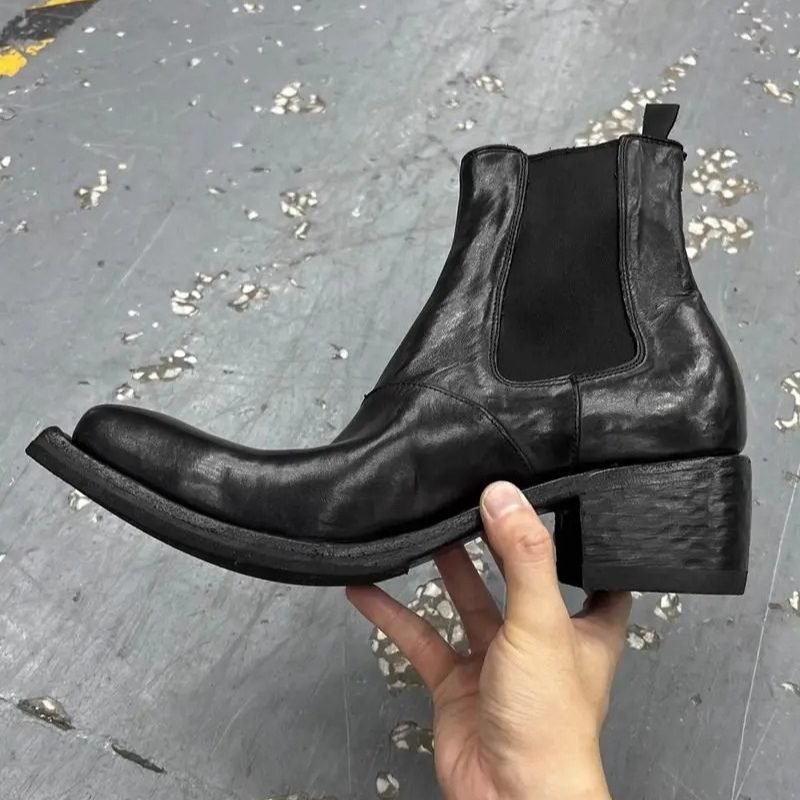 高品質メンズシューズデザイナーハイカット身長アップポインテッ - Men'S Shoes Hugo Boss のレビューと価格