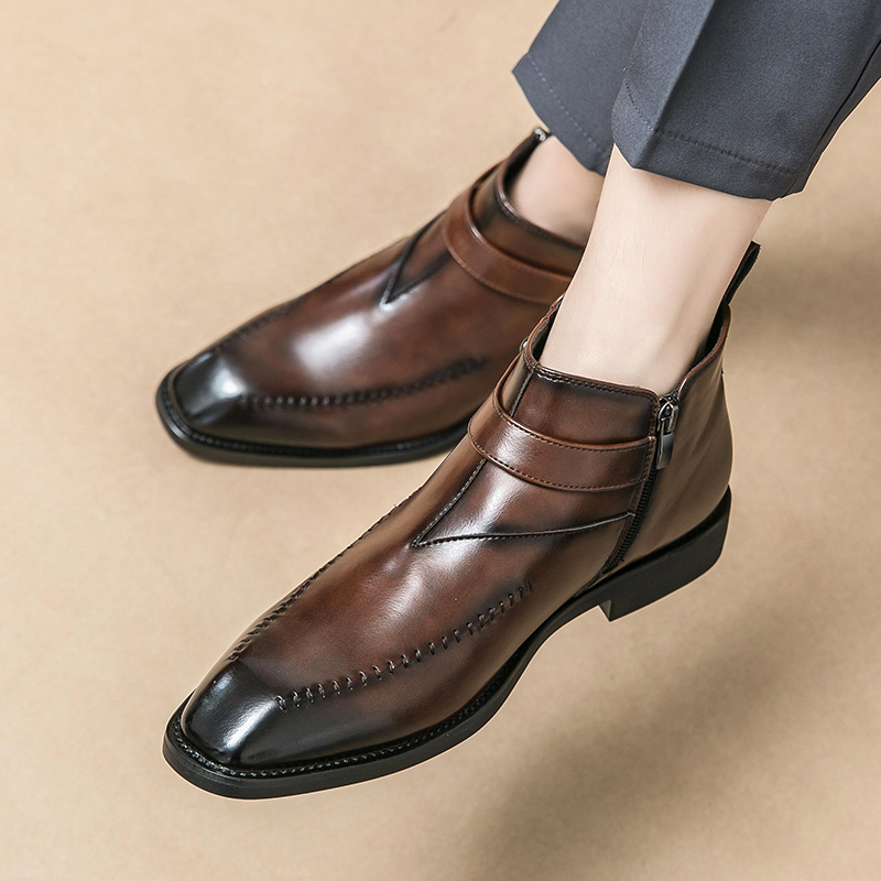 ファッショナブルで柔らかく快適なチェルシーブーツ、ブランドの - Men'S Shoes Quality Brands のレビューと価格