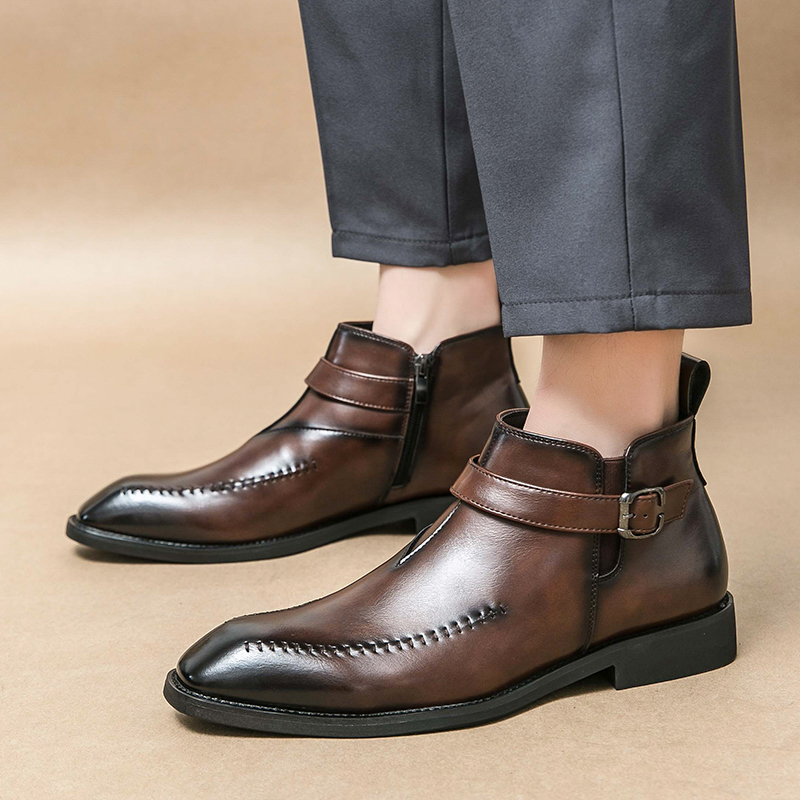 ファッショナブルで柔らかく快適なチェルシーブーツ、ブランドの - Men'S Shoes Quality Brands のレビューと価格