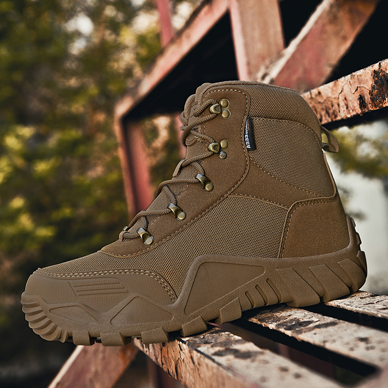 男性の戦術的な靴アウトドアクライミングハイキングシューズアー - Men'S Shoes Hiking のレビューと価格
