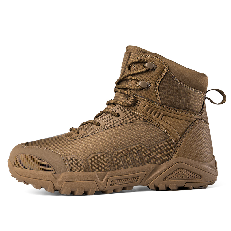 男性用タクティカルブーツ、男性用アーミーシューズ、防水超軽量 - Men'S Shoes Hiking のレビューと価格