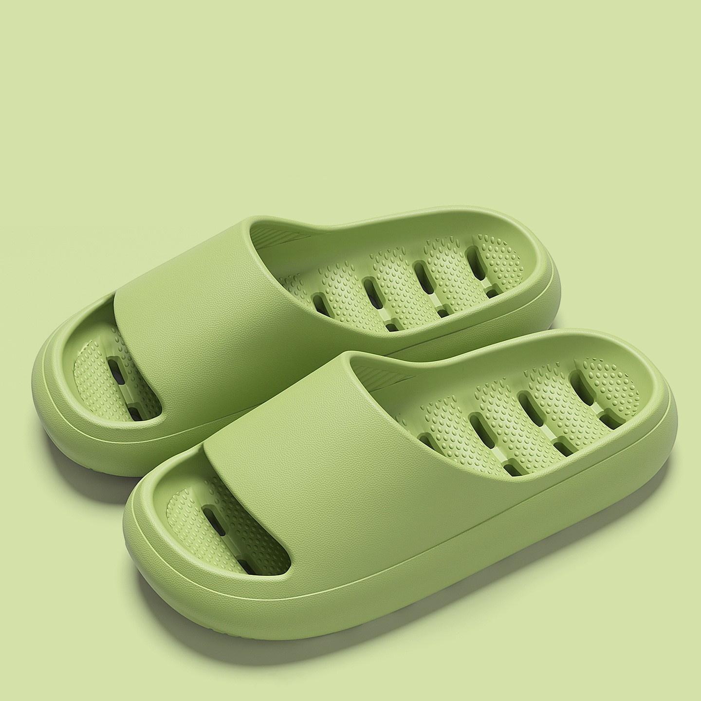 男女兼用ホームスリッパ、速乾性バスルームスリッパ、カップル向 - Men'S Shoes With Platform のレビューと価格