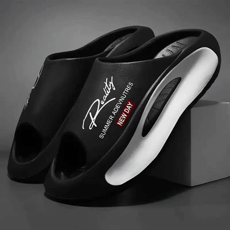 ユニセックスカジュアル四季スリッパサンダル女性快適なホームス - Men'S Shoes Slip On のレビューと価格
