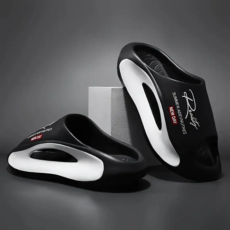 ユニセックスカジュアル四季スリッパサンダル女性快適なホームス - Men'S Shoes Slip On のレビューと価格