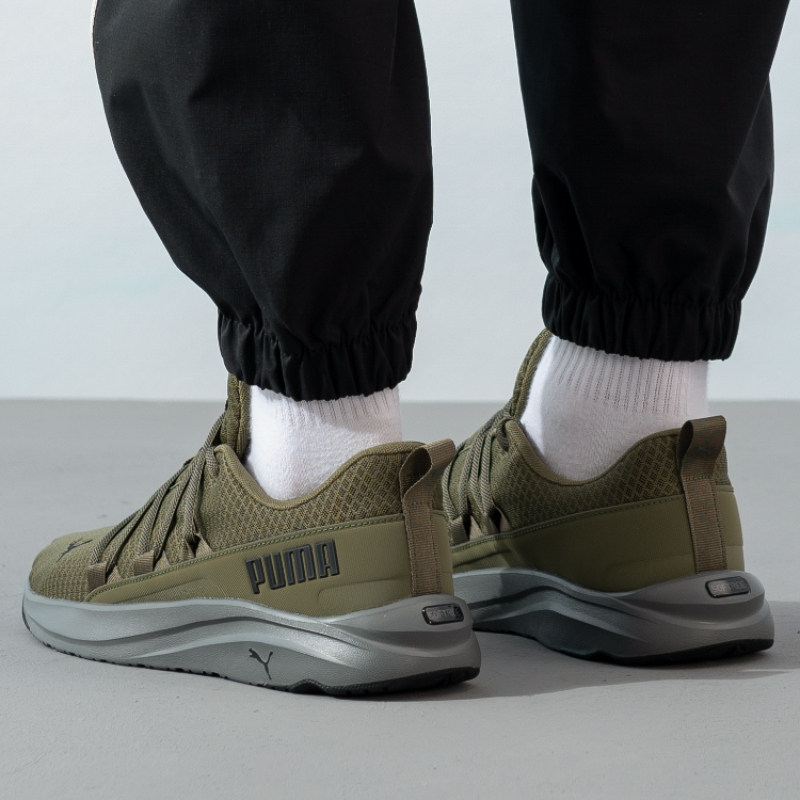 プーマ メンズシューズ 新品 ミリタリーグリーン メッシュ  - Men'S Shoes Puma Sneakers のレビューと価格