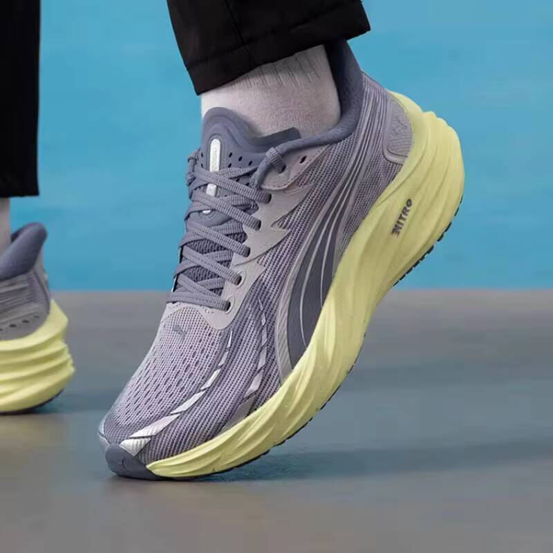 メンズ プーマ 311140-19 パープル ライム 軽量ラ - Men'S Shoes Puma Sneakers のレビューと価格