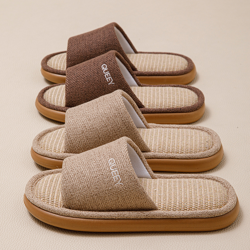 女性用室内スリッパ、滑り止め付きカップルサマースリッパ、男性 - Men'S Shoes Slip On のレビューと価格