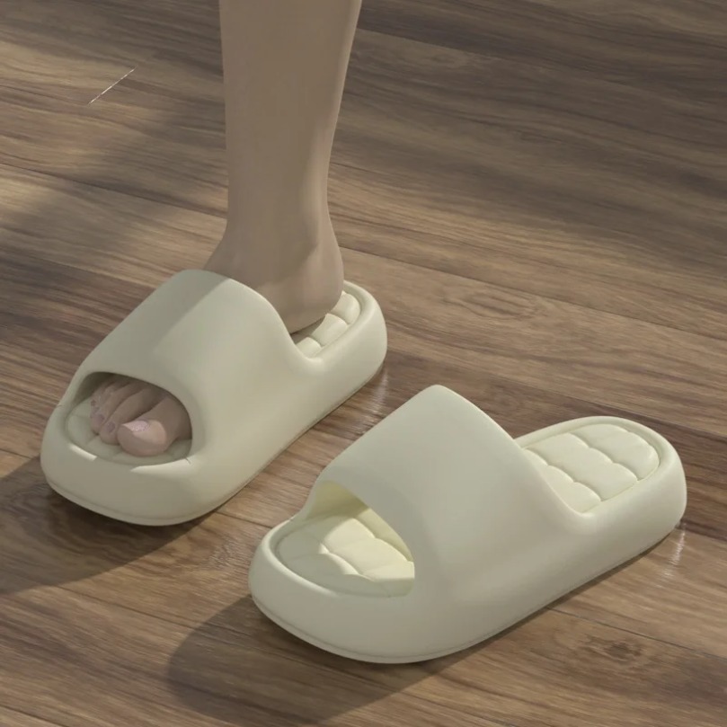 クラウドスリッパ レディース チェック柄 サマーサンダル ビ - Men'S Shoes With Platform のレビューと価格