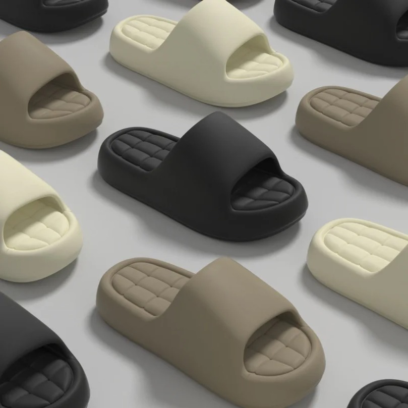 クラウドスリッパ レディース チェック柄 サマーサンダル ビ - Men'S Shoes With Platform のレビューと価格