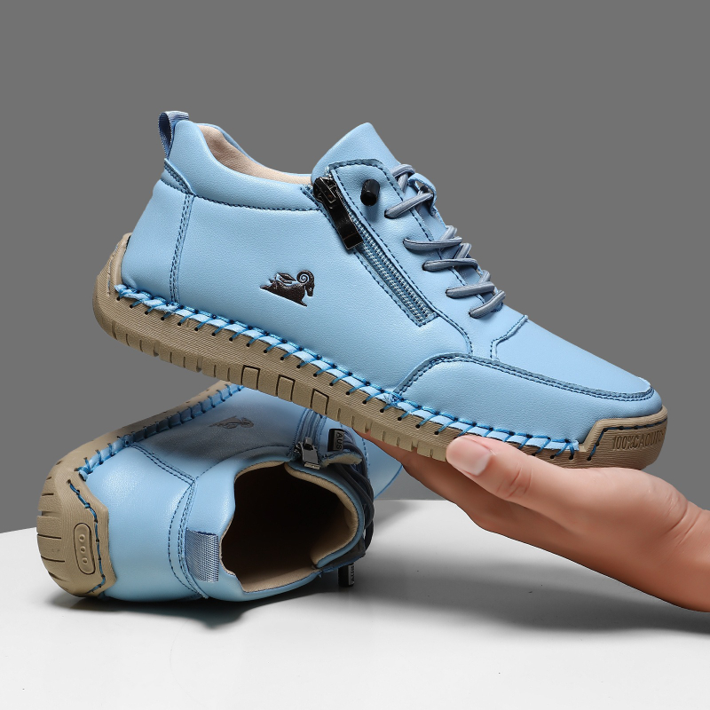 女性用スニーカー手作りレザーカジュアルシューズアウトドアソフ - Men'S Shoes Hugo Boss のレビューと価格